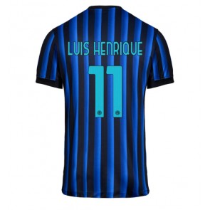 Inter Milan Luis Henrique #11 Replika Hjemmebanetrøje 2025-26 Kortærmet